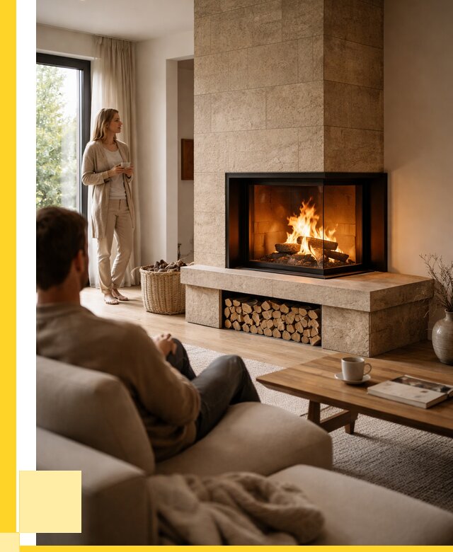 Угловые камины из кирпича установка в Кемерово от 156090 р. ЭриданКмр