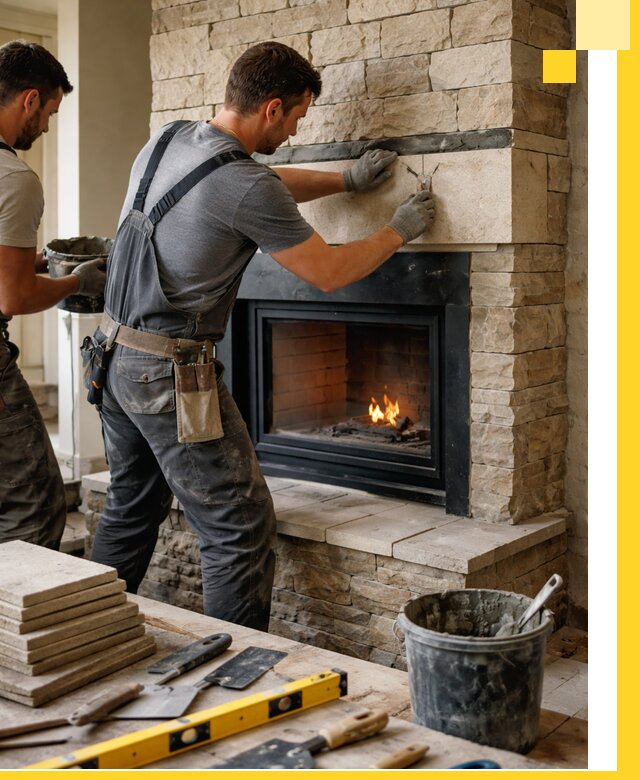 Проектирование и установка открытых каминов в Кемерово