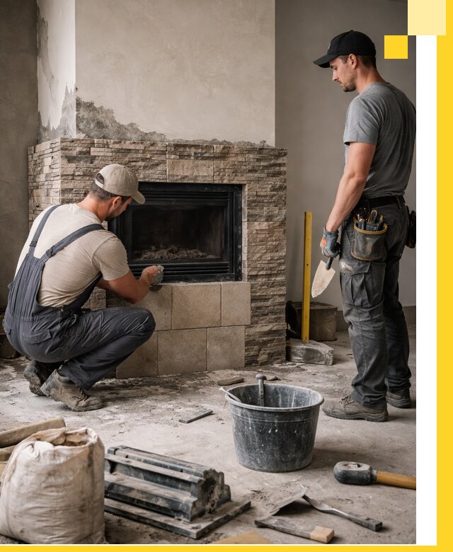 Камины под ключ в Кемерово: проект, изготовление и монтаж