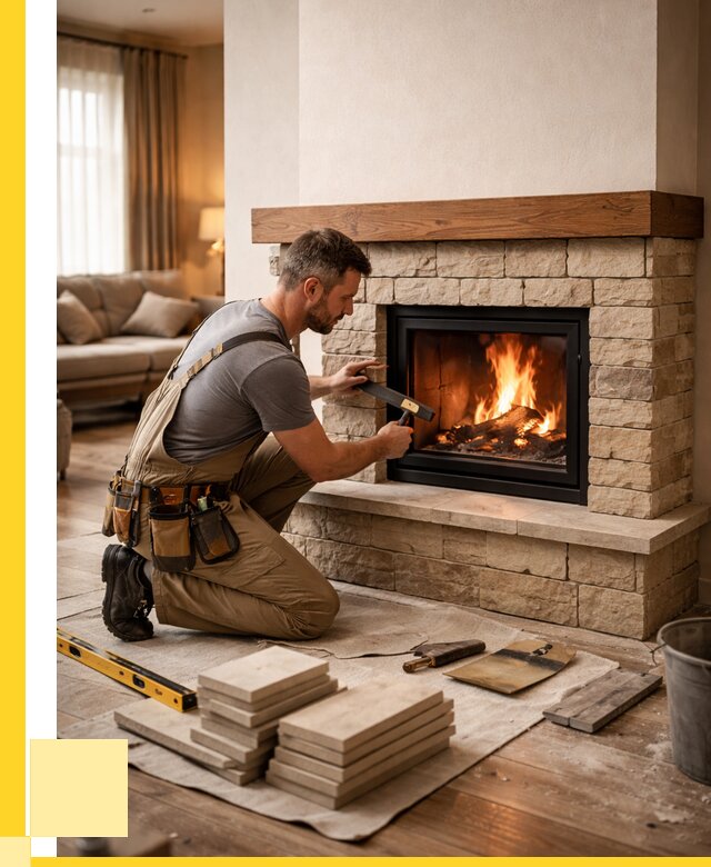 Строительство каминов в Кемерово от 156090 р., ЭриданКмр - под ключ