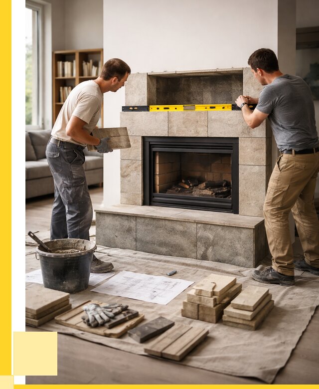 Монтаж каминов и установка в Кемерово от 46827 р. | ЭриданКмр