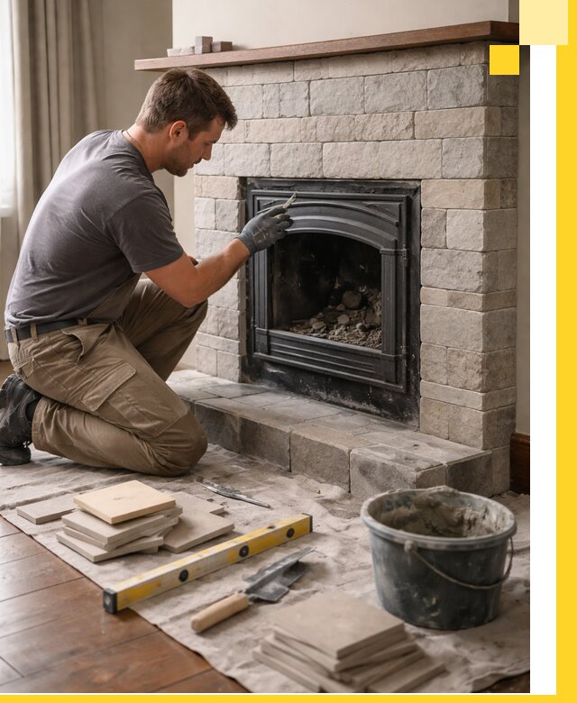 Профессиональный ремонт каминов в Кемерово восстановление и сервис