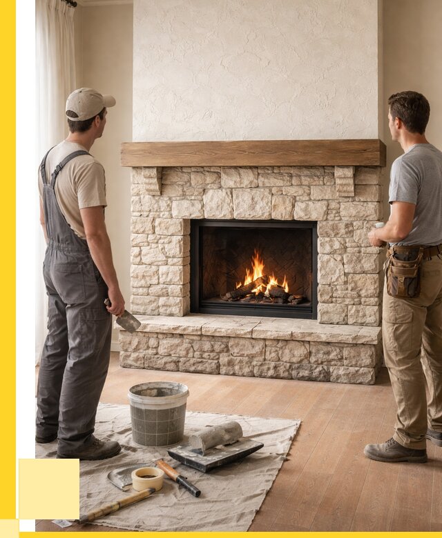 Отделка каминов в Кемерово от 6764 р. под ключ | ЭриданКмр