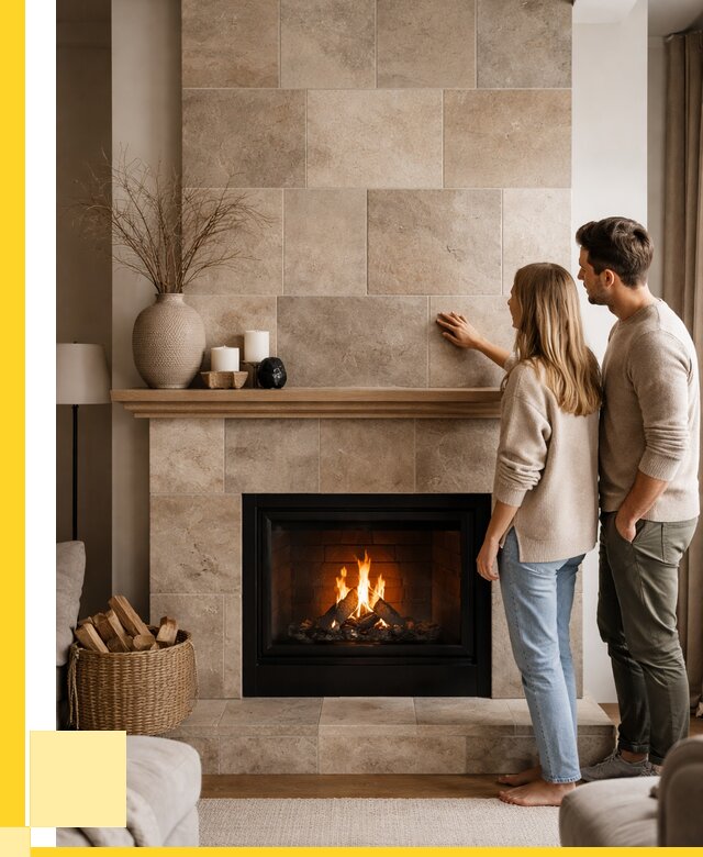 Облицовка каминов керамогранитом в Кемерово от 4683 р. | ЭриданКмр