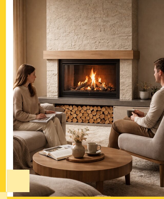 Камины со стеклом в Кемерово от 187308 р. | ЭриданКмр — топки 3 стекла