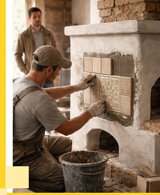 Отделка печей и банных печей в Кемерово от 36421 р. | ЭриданКмр