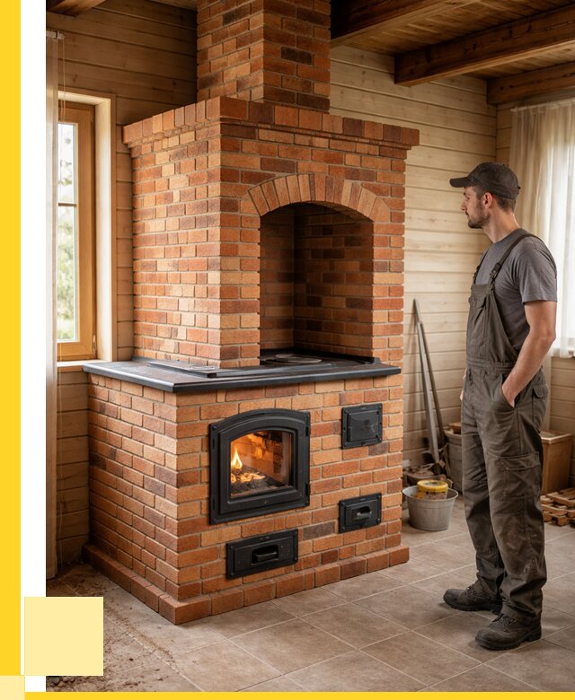 Кирпичные печи в Кемерово: купить от 156090 р. | ЭриданКмр