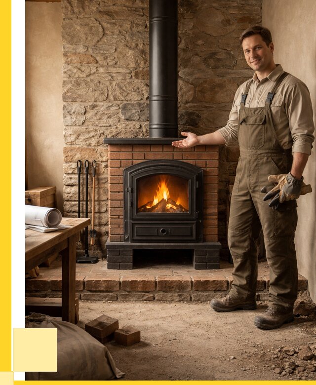 Печи отопительные из кирпича в Кемерово от 83248 р., ЭриданКмр