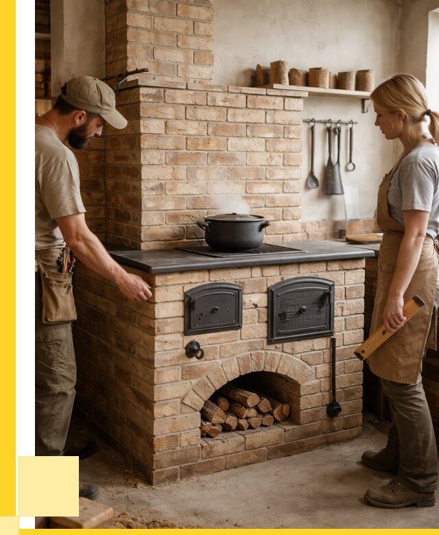 Варочно отопительные печи в Кемерово от 93654 р. | ЭриданКмр