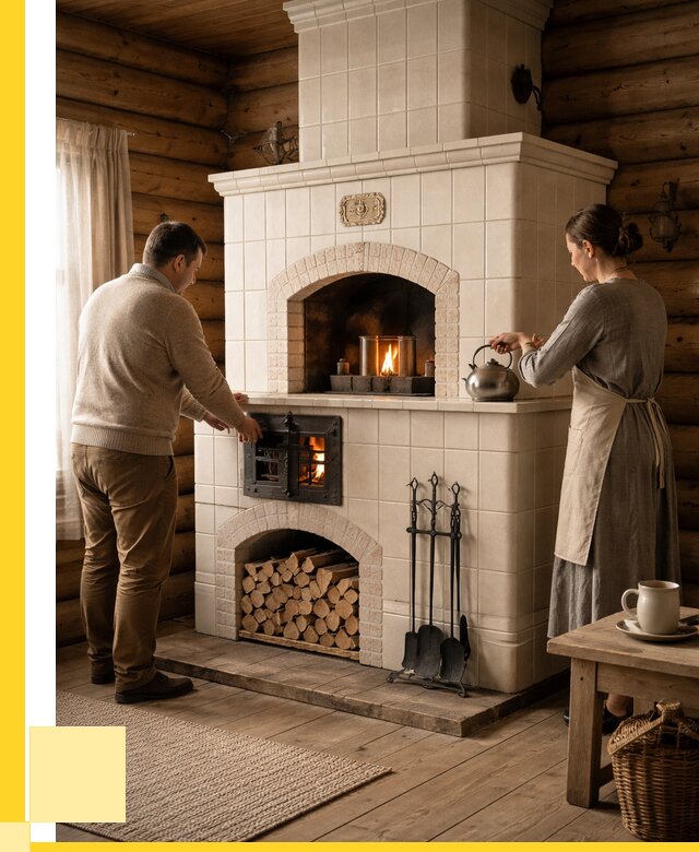 Русские печи в Кемерово: установка от 156090 р. ЭриданКмр