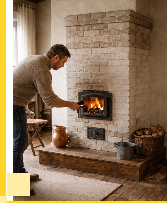 Печь голландка из кирпича в Кемерово от 88451 р. | ЭриданКмр