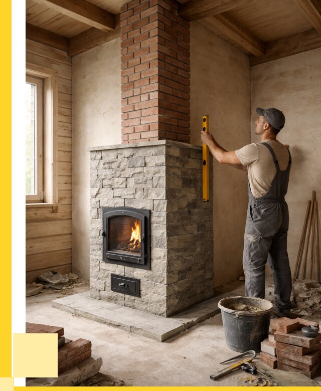 Печи и дымоходы под ключ в Кемерово от 46827 р., ЭриданКмр