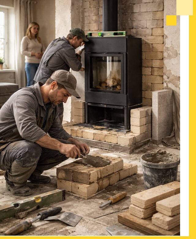 Печи и камины под ключ: проект, установка в Кемерово