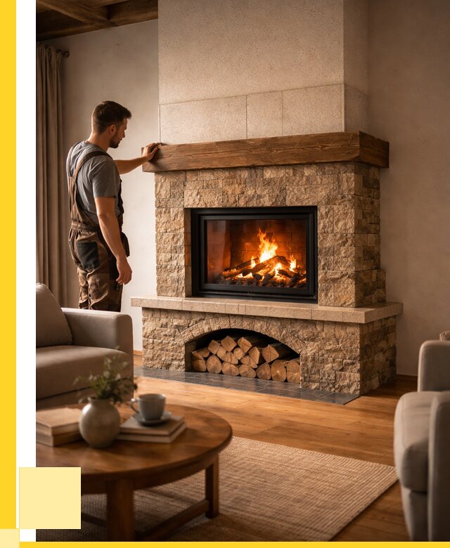 Печи камины для дома под ключ в Кемерово от 57233 р. | ЭриданКмр