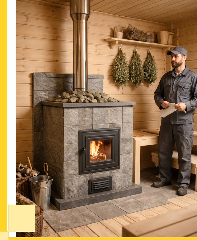 Печи для бани под ключ в Кемерово от 124872 р. | ЭриданКмр