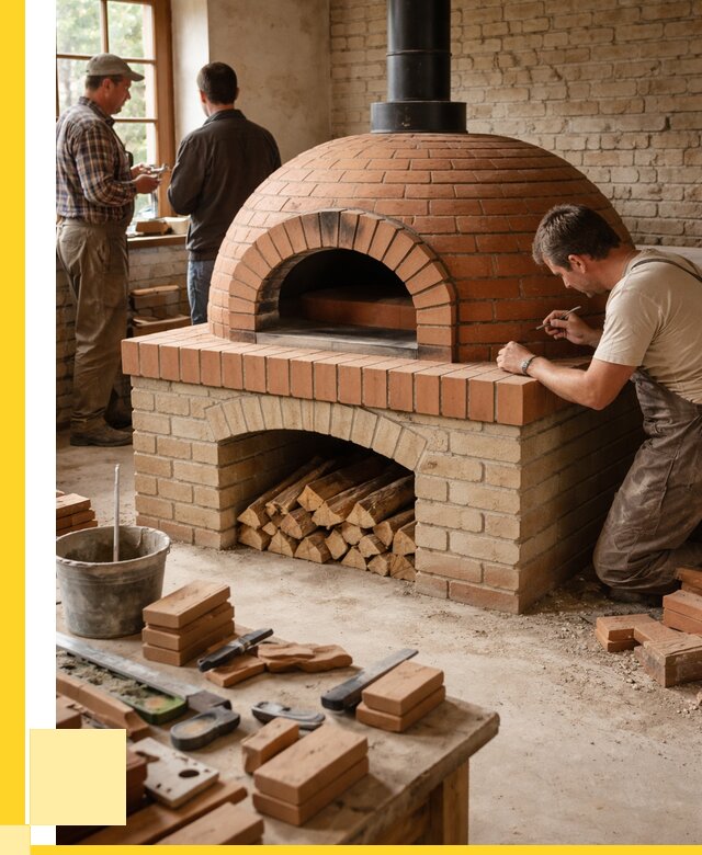 Помпейская печь дровяная для пиццы в Кемерово | ЭриданКмр от 208120 р.