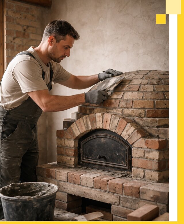 Изготовление и монтаж помпейских печей на заказ в Кемерово