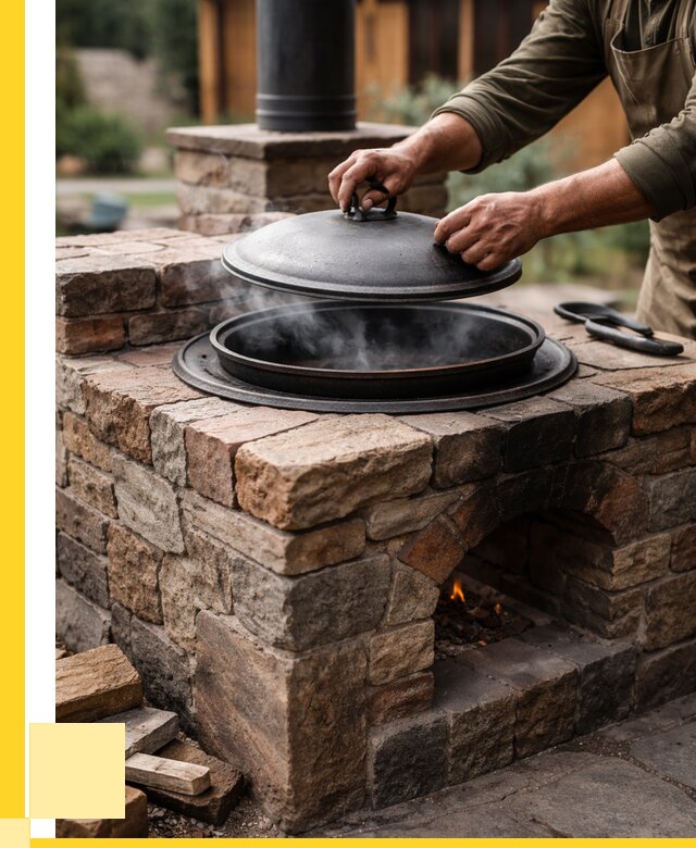 Печи для казана в Кемерово по цене от 18731 р. | ЭриданКмр