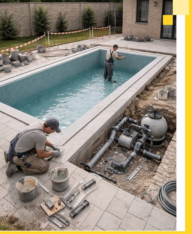 Строительство бассейнов под ключ в Кемерово: проекты и монтаж