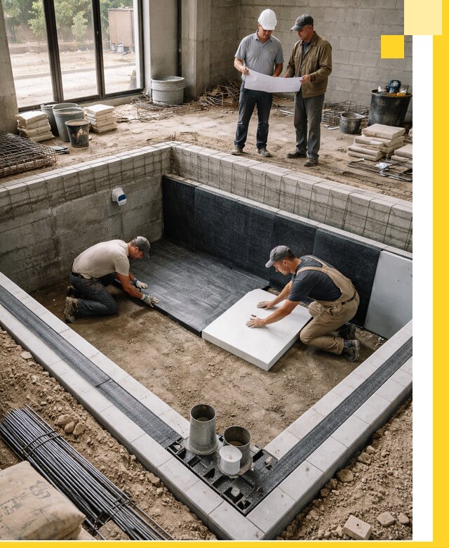 Проекты частных и общественных бассейнов под ключ в Кемерово