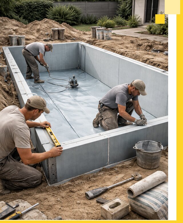 Профессиональный монтаж бассейнов под ключ в Кемерово с гарантией