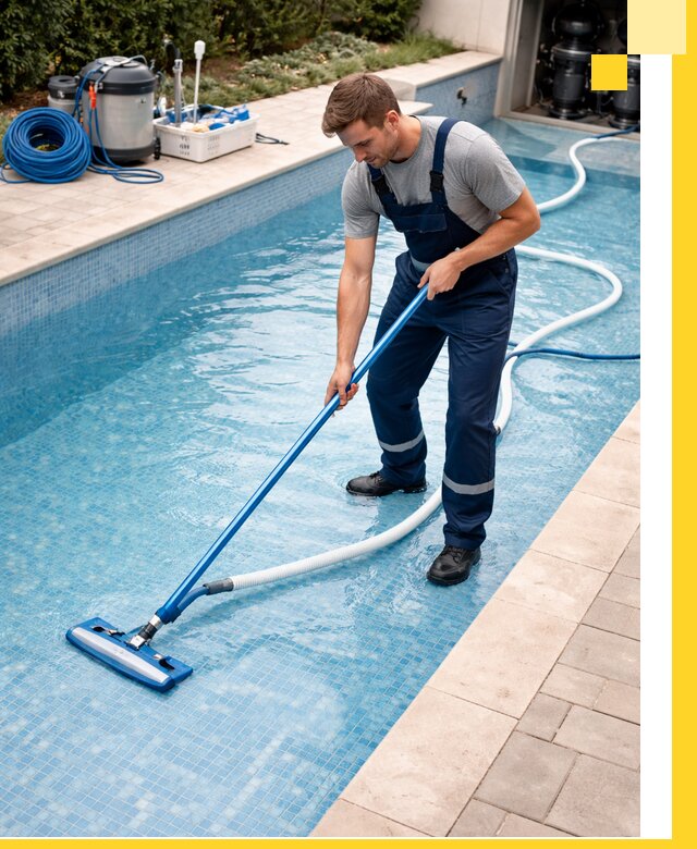 Профессиональная чистка бассейнов и фильтров в Кемерово под ключ