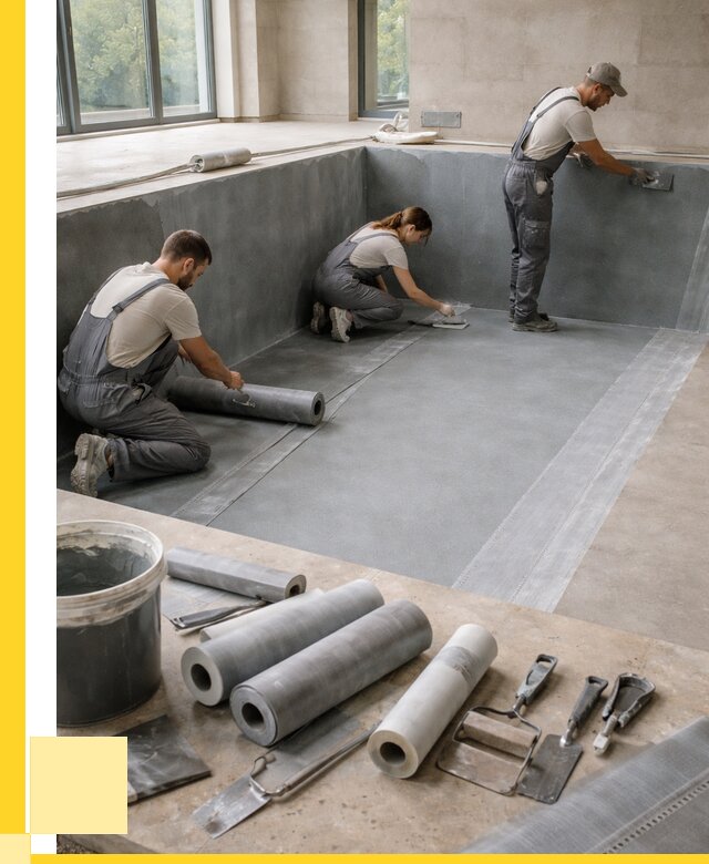 Гидроизоляция бассейнов в Кемерово от 2081 р., ЭриданКмр