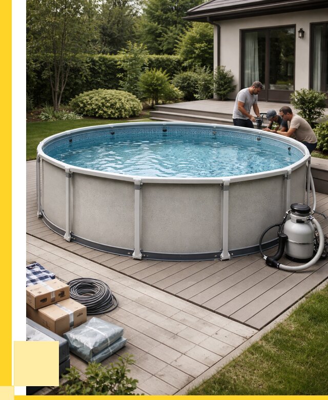 Купить каркасные бассейны в Кемерово от 46827 р. | ЭриданКмр