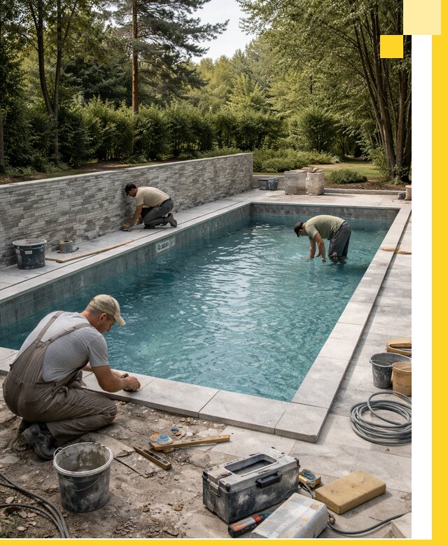 Проектирование и строительство частных бассейнов в Кемерово