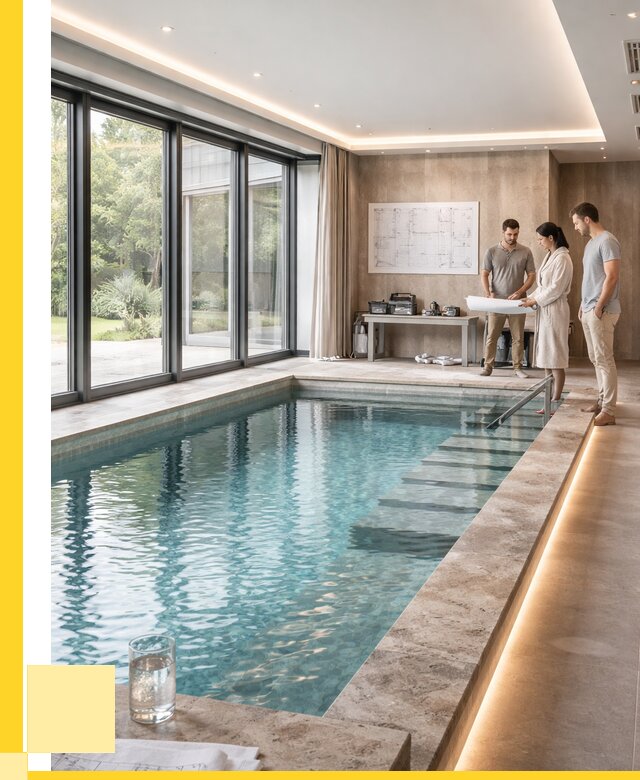 Закрытые бассейны под ключ в Кемерово от 2601500 р. | ЭриданКмр