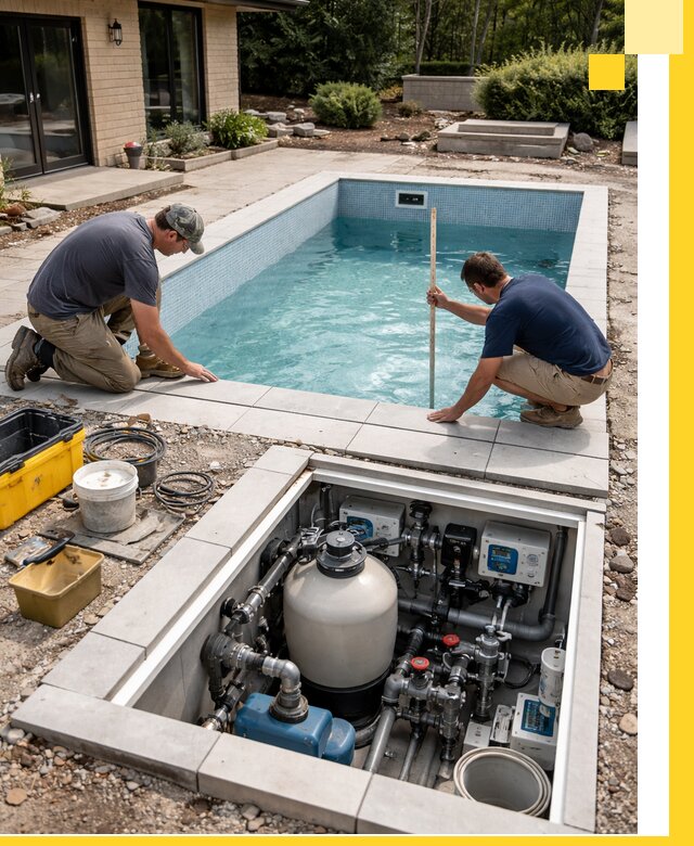 Строительство качественных домашних бассейнов под ключ в Кемерово