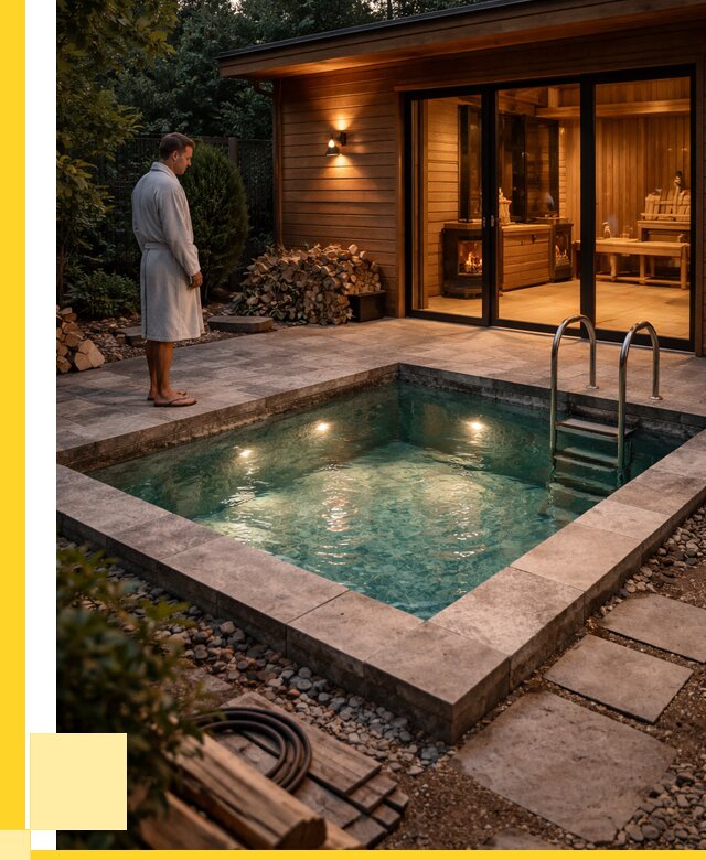 Бани с бассейном под ключ в Кемерово от 98857 р. | ЭриданКмр