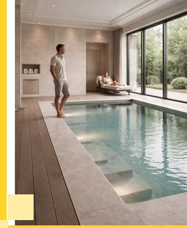 Бассейны в коттедже под ключ в Кемерово от 1248720 р. | ЭриданКмр