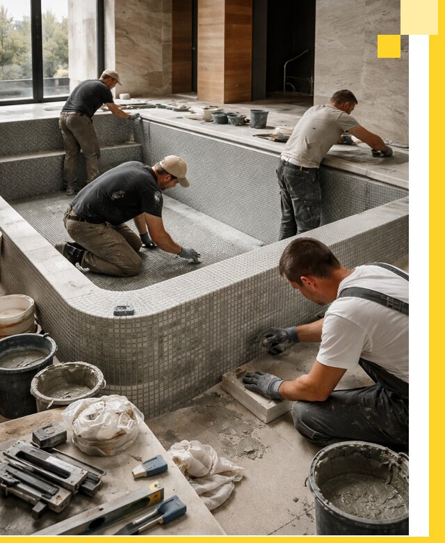 Строительство и установка СПА бассейнов под ключ в Кемерово