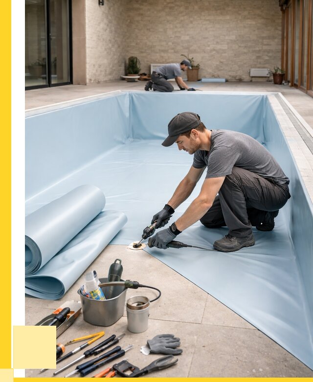 Пленка ПВХ для бассейнов в Кемерово от 2602 р. | ЭриданКмр