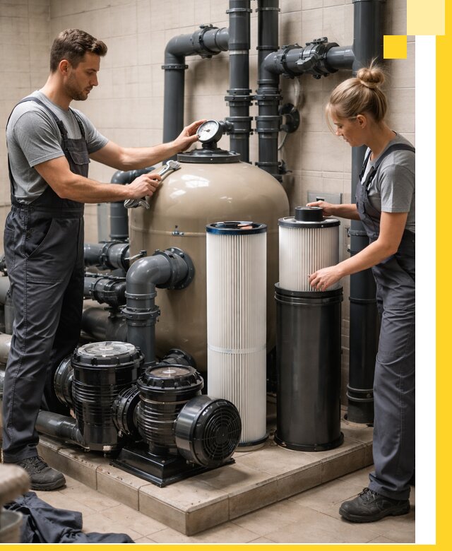 Фильтры и системы фильтрации для бассейнов в Кемерово