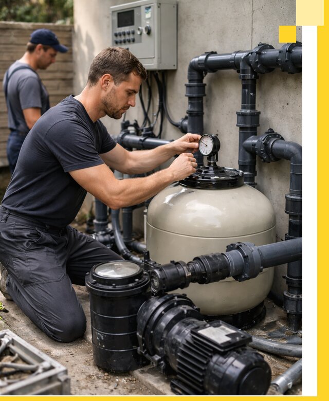 Поставка и монтаж фильтровального оборудования для бассейнов в Кемерово