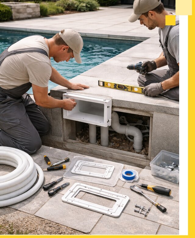 Поставка и установка скиммеров для бассейнов в Кемерово