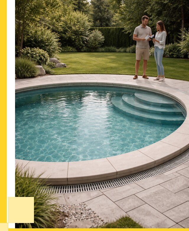 Круглые каркасные бассейны купить в Кемерово от 260150 р. | ЭриданКмр