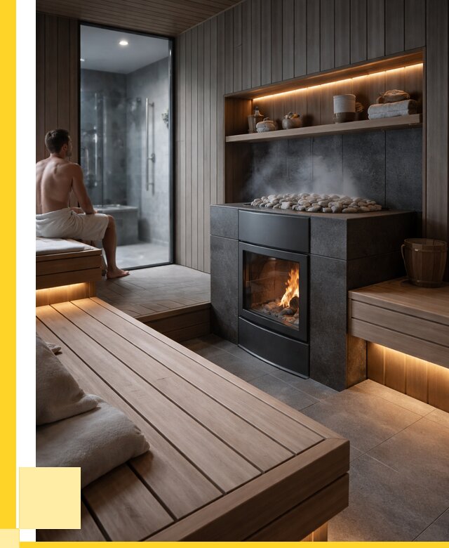 Проект сауны в частном доме в Кемерово от 36421 р. | ЭриданКмр