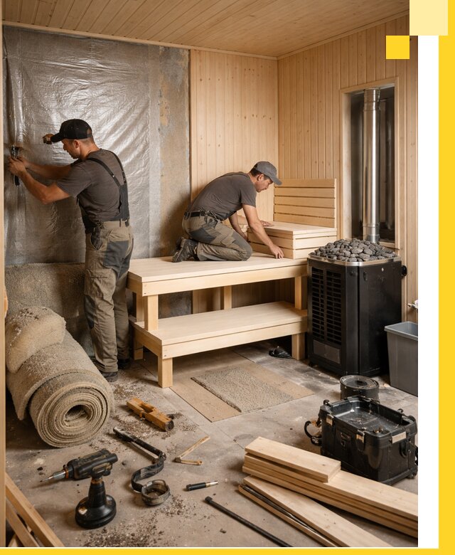 Проекты саун под ключ в Кемерово дизайн и строительство