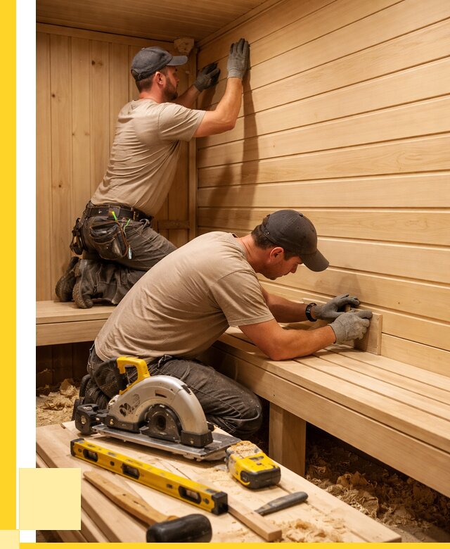 Обшивка саун вагонкой в Кемерово от 2602 р. | ЭриданКмр