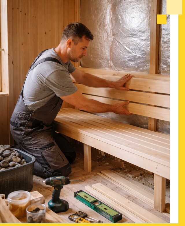 Проектирование, изготовление и монтаж финских саун в Кемерово