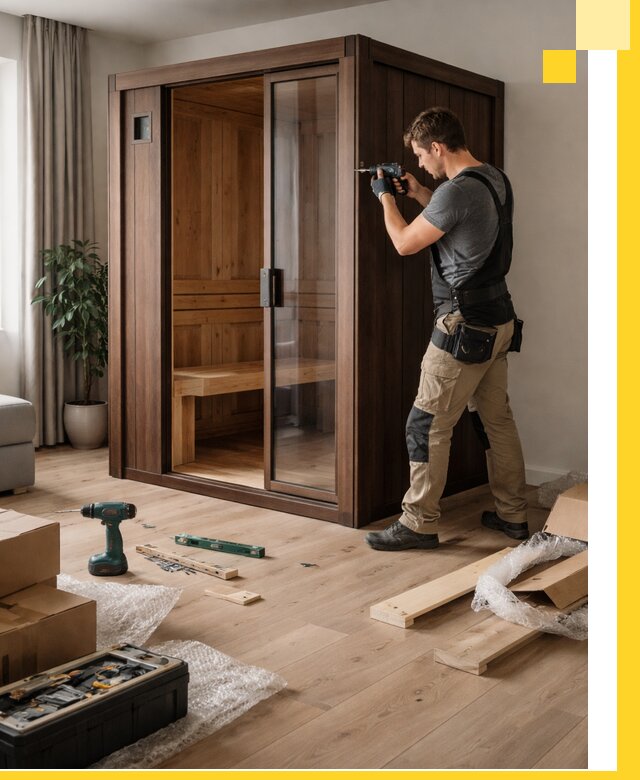 Установка и производство мини саун под ключ в Кемерово