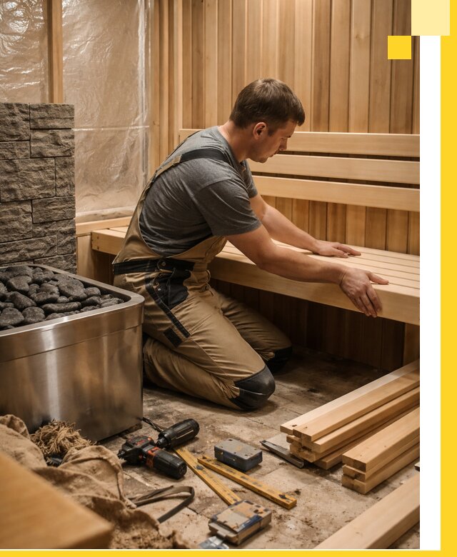 Сауны для дома под ключ с проектированием и монтажом в Кемерово