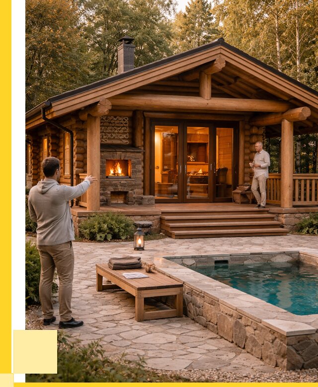 Проекты бань и хамам в Кемерово от 26015 р. | ЭриданКмр