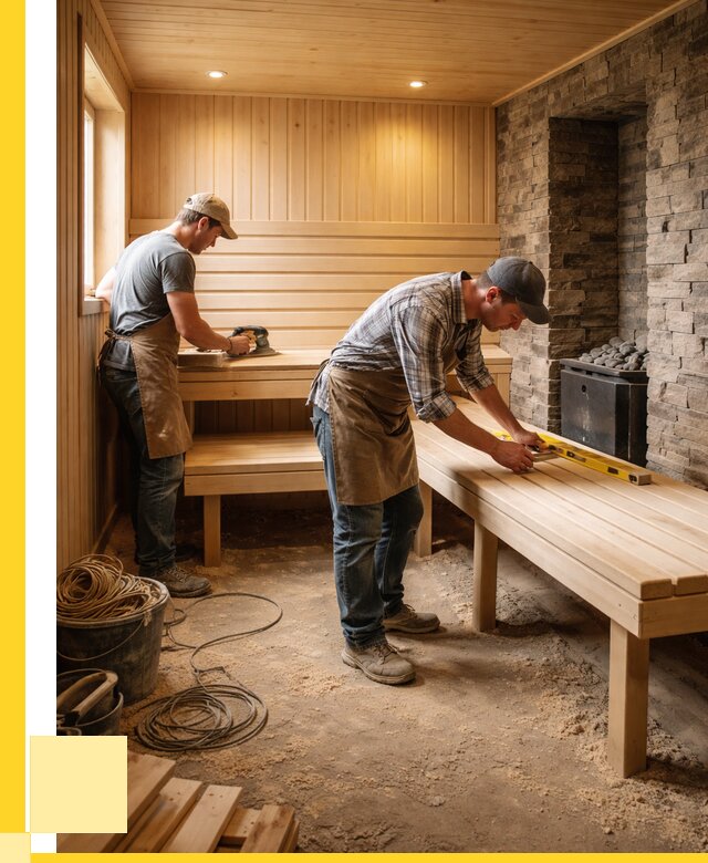 Отделка бани в Кемерово: внутренняя отделка от 3122 р. | ЭриданКмр