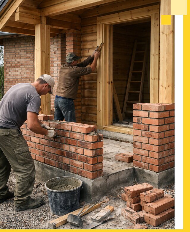 Строительство кирпичных бань под ключ в Кемерово с гарантией качества