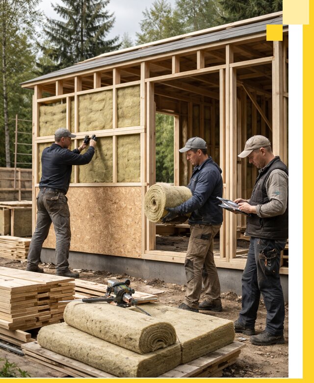 Проектирование и строительство каркасных бань в Кемерово под ключ