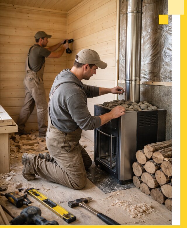 Строительство деревянных бань под ключ в Кемерово проекты и монтаж